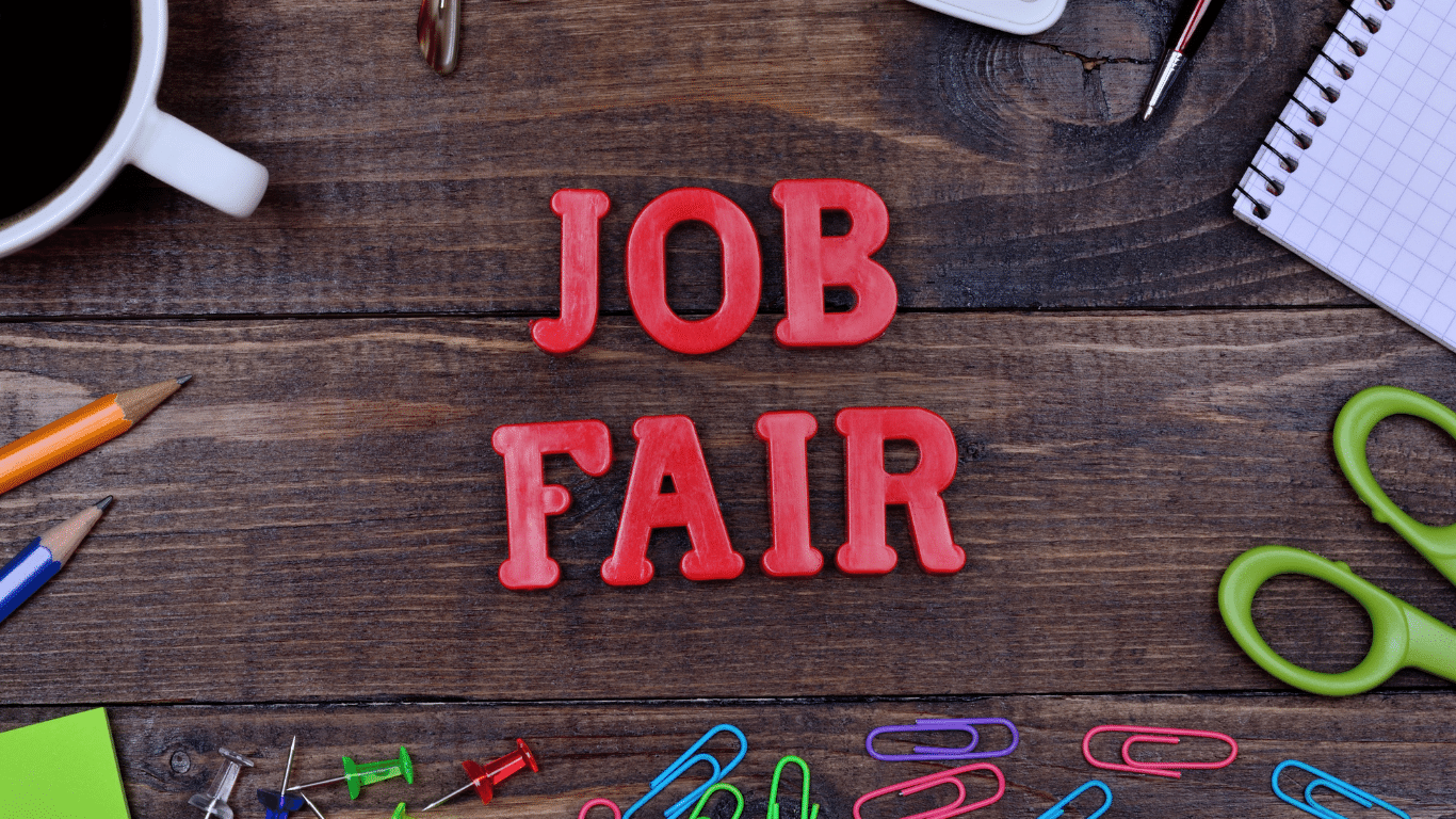 Job fair in the United States
